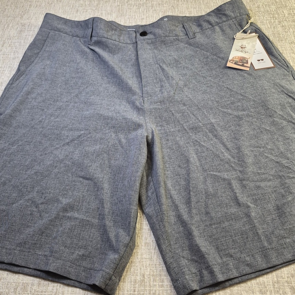 Panama Jack Men's Size 40 9" Hybrid Shorts Gray Golf / Performance - NWT - Picture 2 of 9